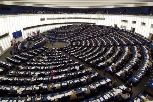 European parliament in session